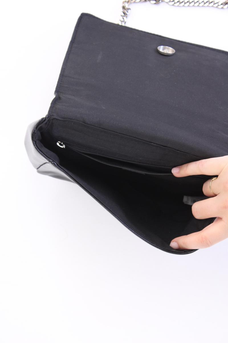 Bershka Umhängetasche schwarz aus Polyurethan