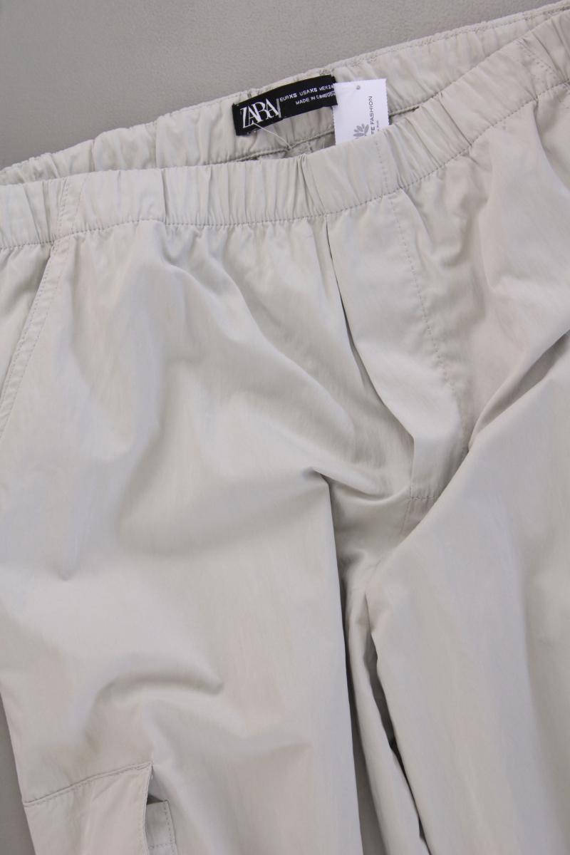 Zara Cargohose Gr. XS neuwertig grau aus Polyester