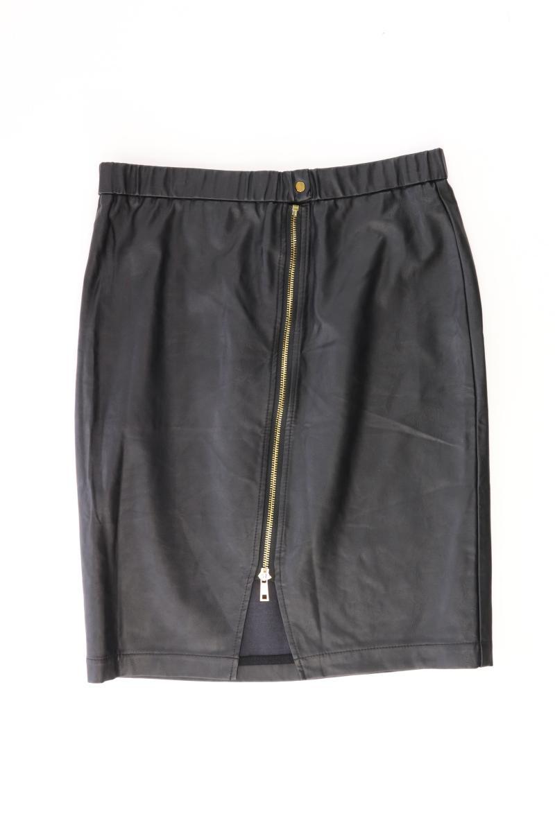 Tom Tailor Kunstlederrock Gr. 36 schwarz