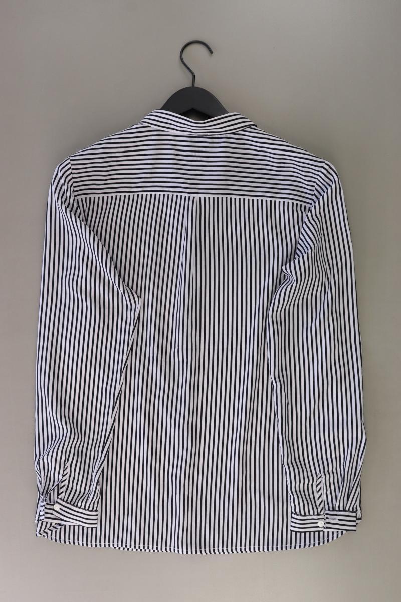 comma, Langarmbluse Gr. 42 gestreift neuwertig mehrfarbig aus Polyester