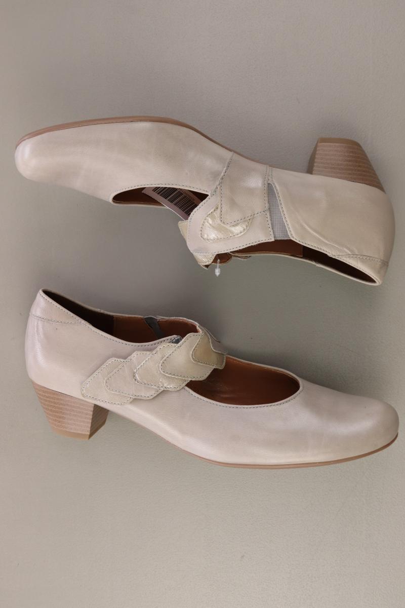 VA Milano Pumps Gr. 41,5 grau aus Leder