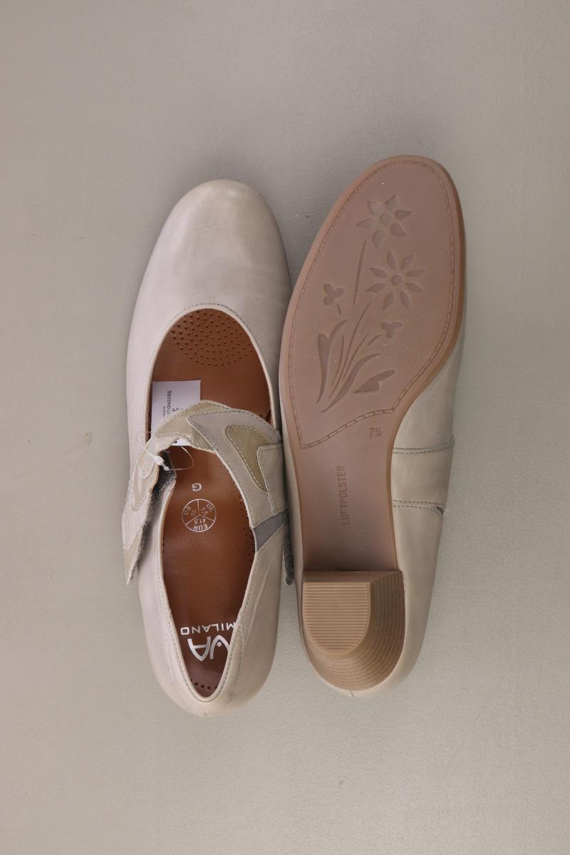 VA Milano Pumps Gr. 41,5 grau aus Leder