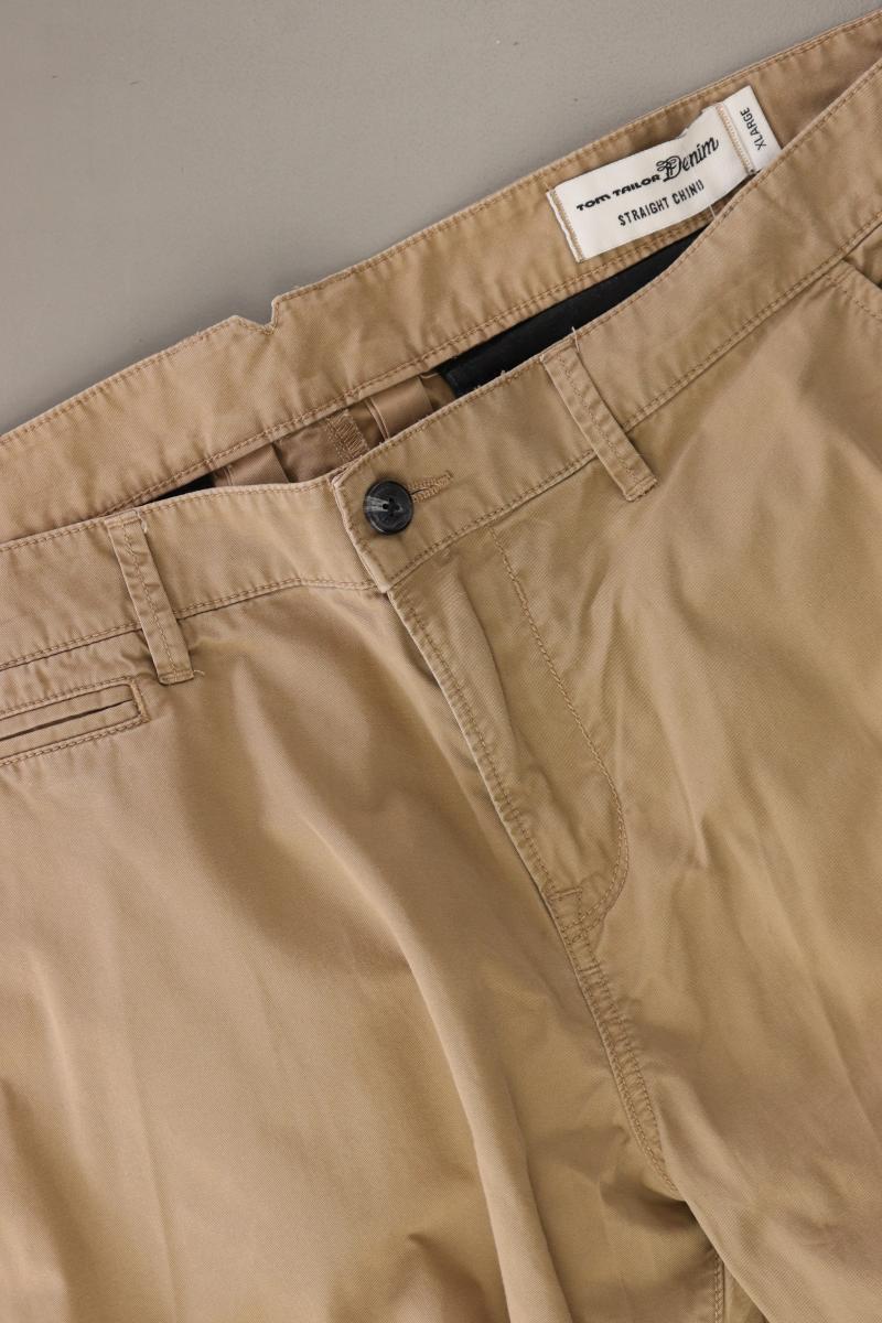 Tom Tailor (Denim) Chinohose für Herren Gr. XL braun aus Baumwolle