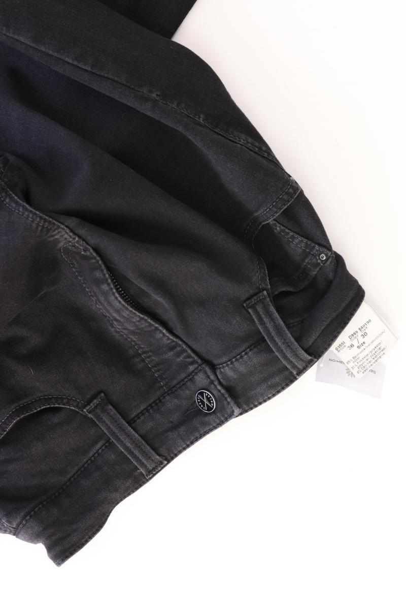 MAC Straight Jeans Gr. 36/L30 schwarz aus Baumwolle