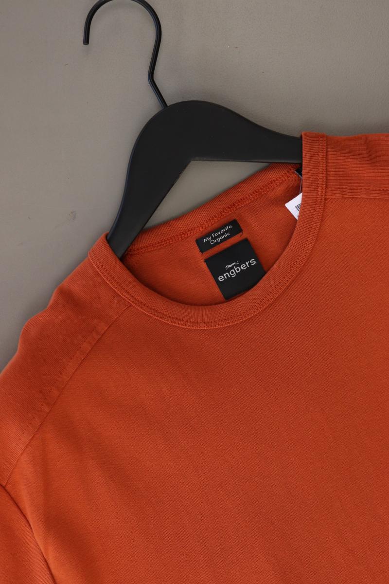 Engbers T-Shirt für Herren Gr. XL Kurzarm orange aus Baumwolle