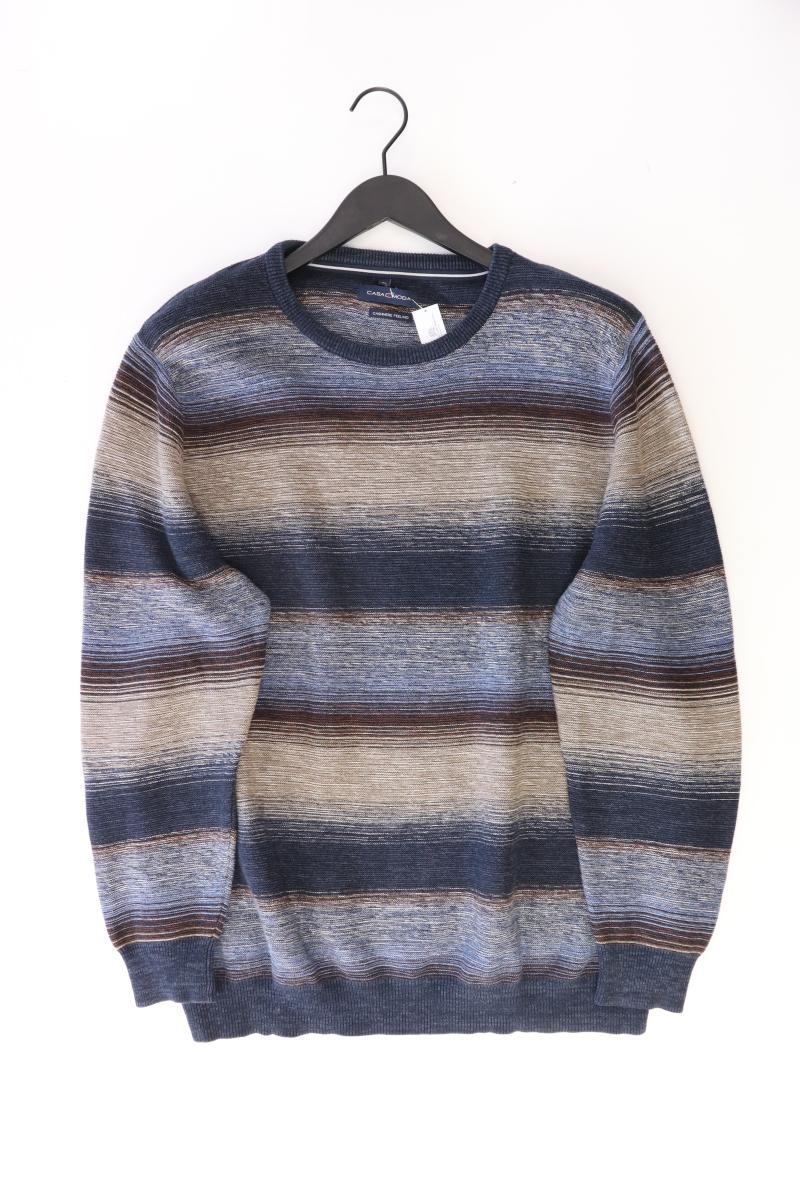 Casa Moda Feinstrickpullover für Herren Gr. XL blau