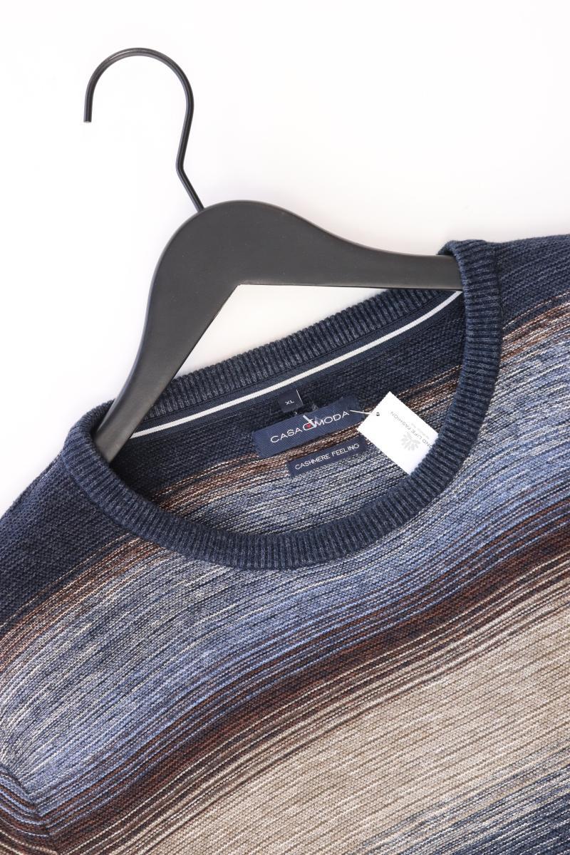 Casa Moda Feinstrickpullover für Herren Gr. XL blau