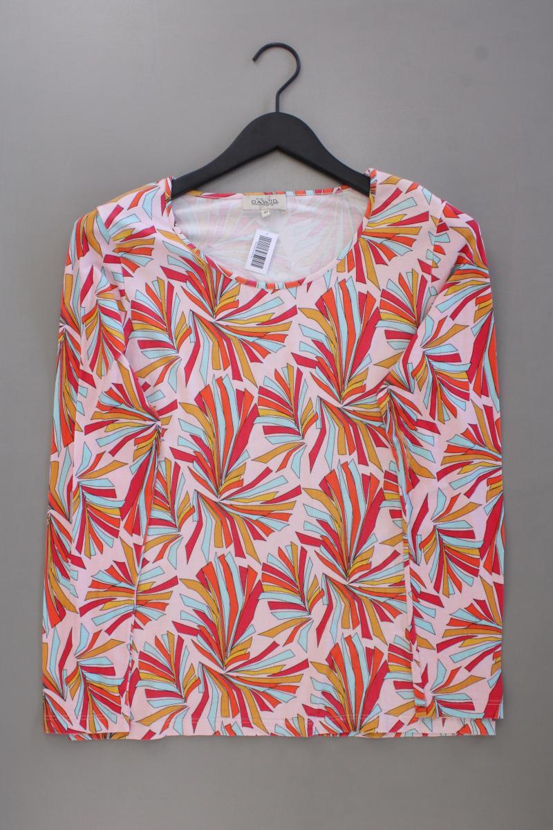 DAWID by Dawid Tomaszewski Printshirt Gr. 40 geometrisches Muster Langarm