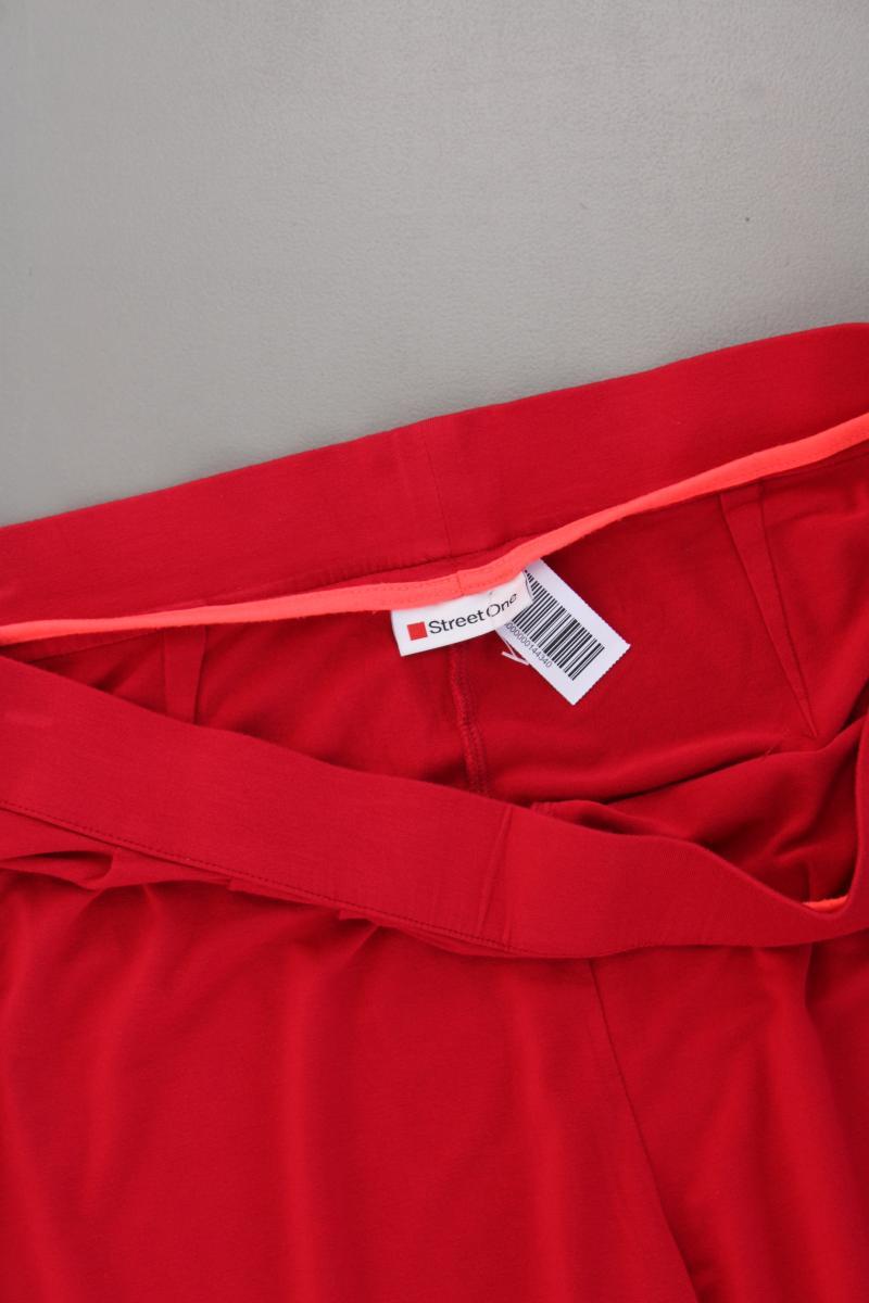 Street One Stoffhose Gr. 46 rot