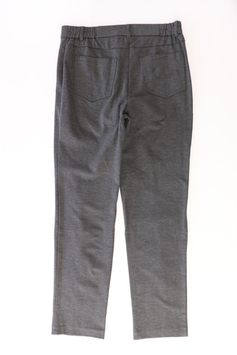 Helena Vera Stoffhose Gr. 40 grau aus Viskose