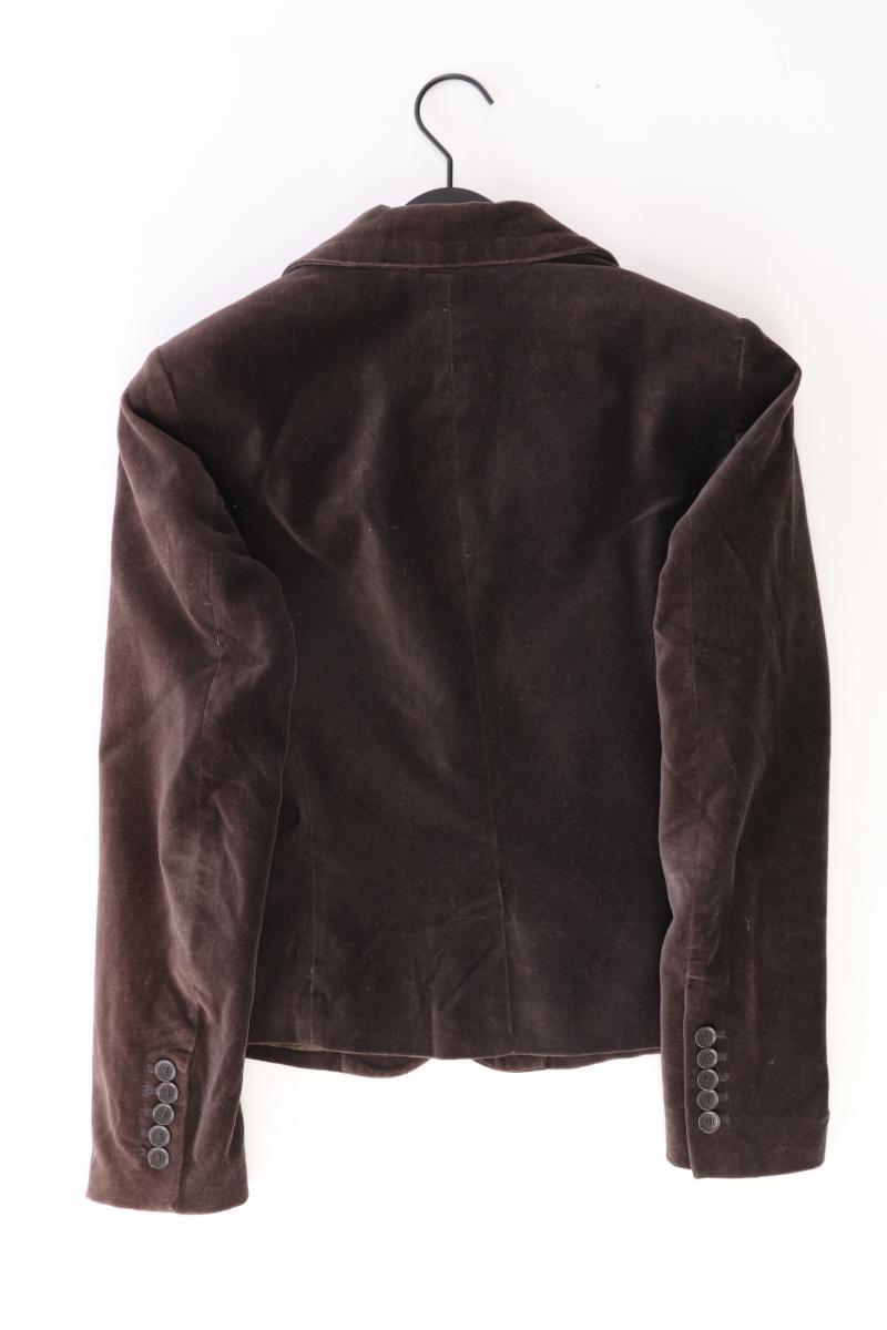 Esprit Collection Samtblazer Gr. 36 braun aus Baumwolle