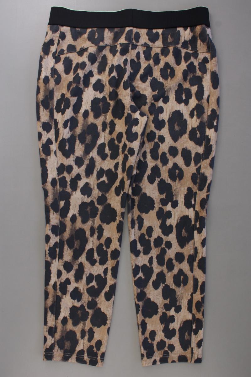 Street One Stoffhose Gr. 46 mit Tierdruck braun
