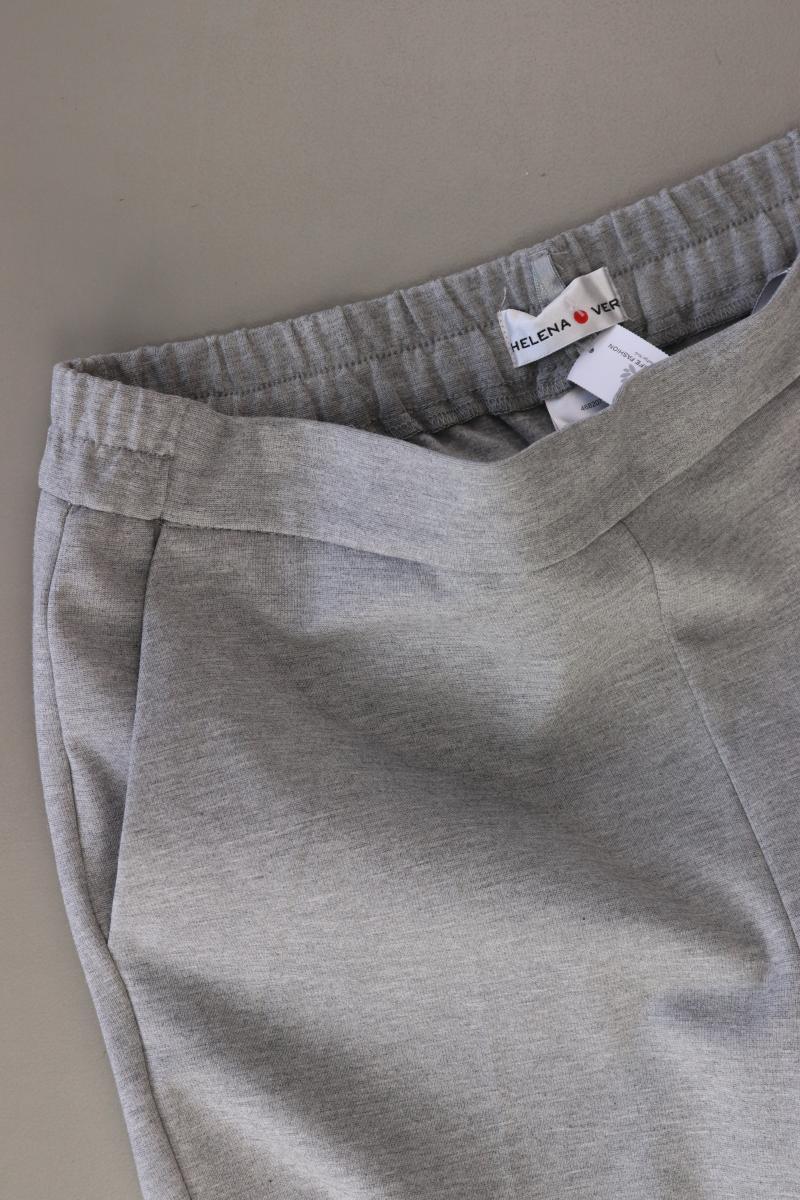 Helena Vera Stoffhose Gr. 40 grau aus Viskose