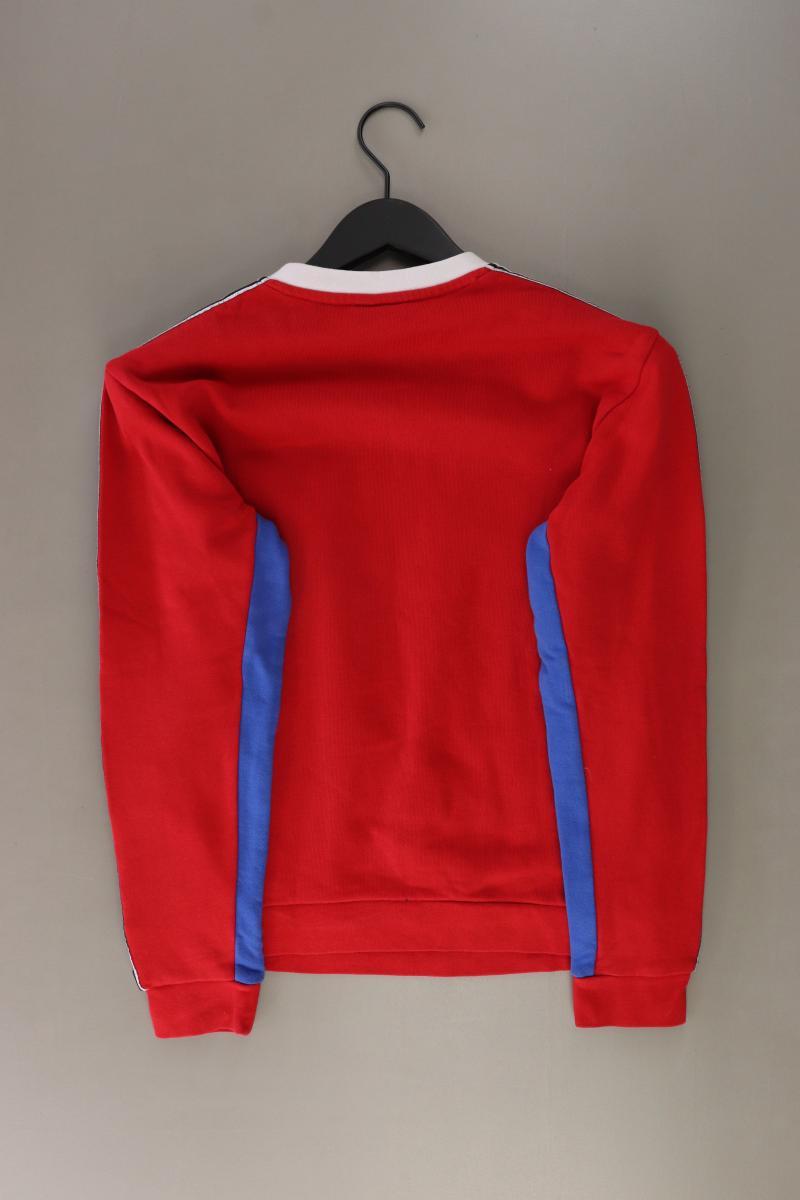 Reebok Langarmpullover Gr. XS rot aus Baumwolle