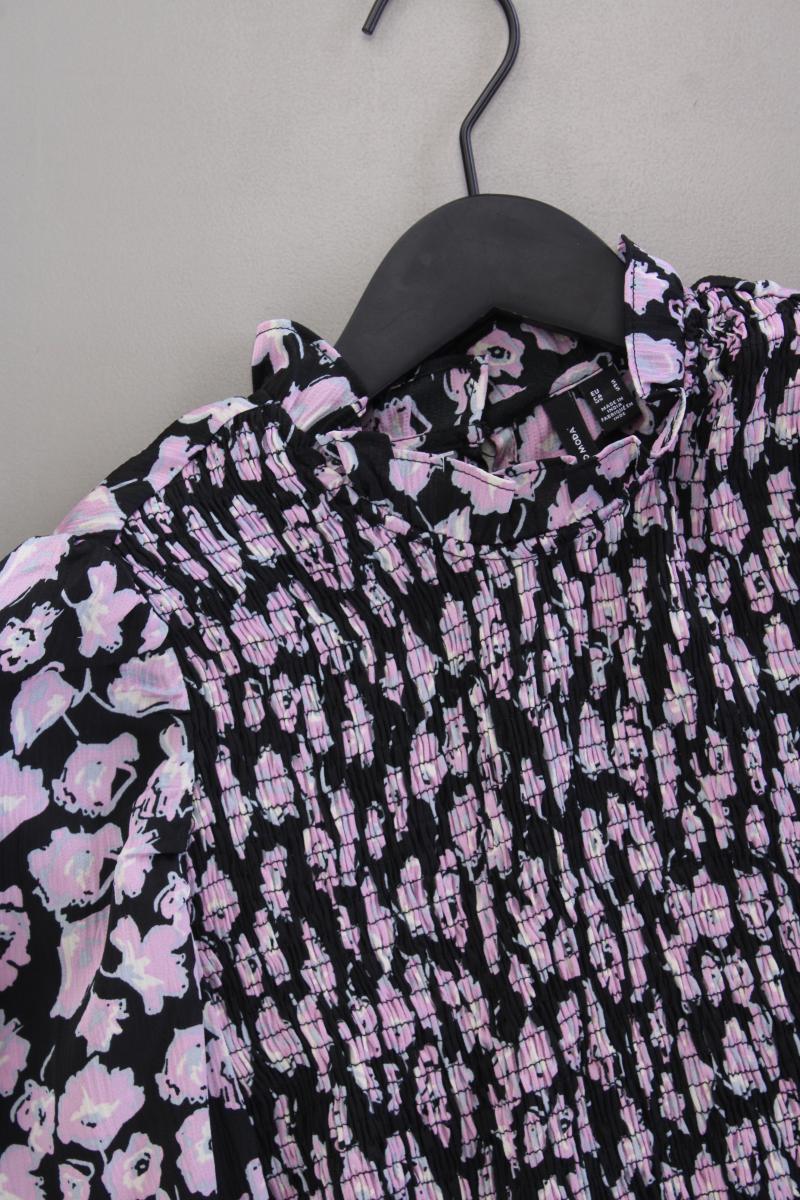 Vero Moda Langarmkleid Gr. S mit Blumenmuster lila aus Polyester