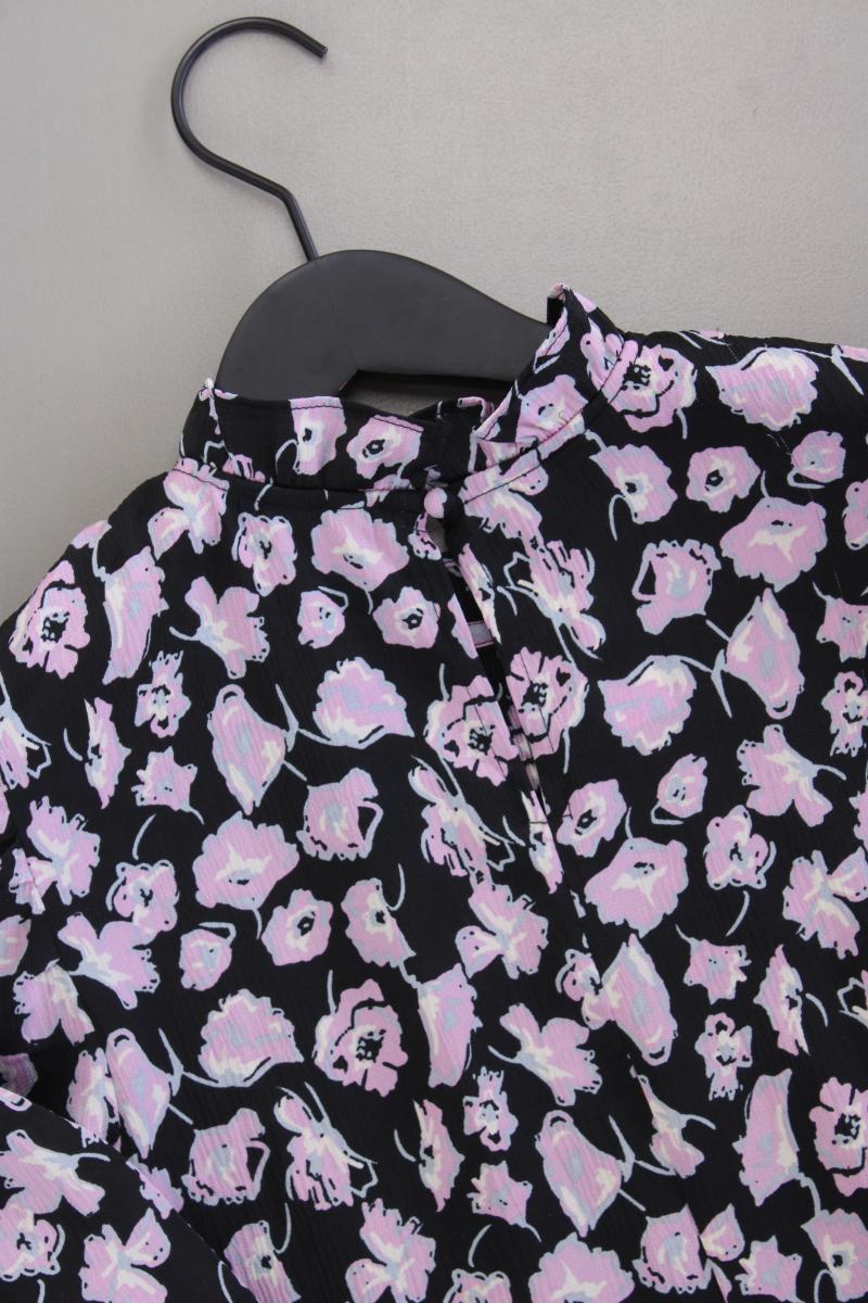 Vero Moda Langarmkleid Gr. S mit Blumenmuster lila aus Polyester
