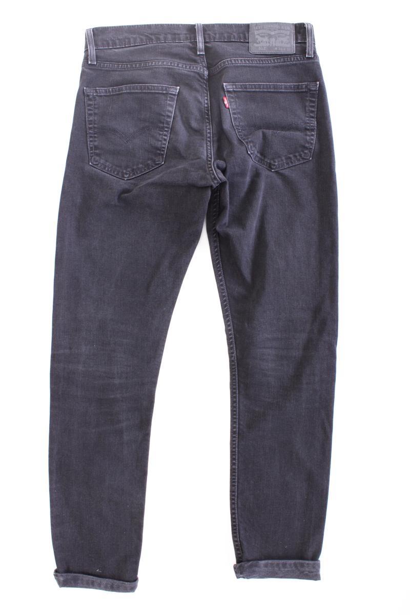 Levi's Slim Jeans für Herren Gr. W33/L32 grau aus Baumwolle
