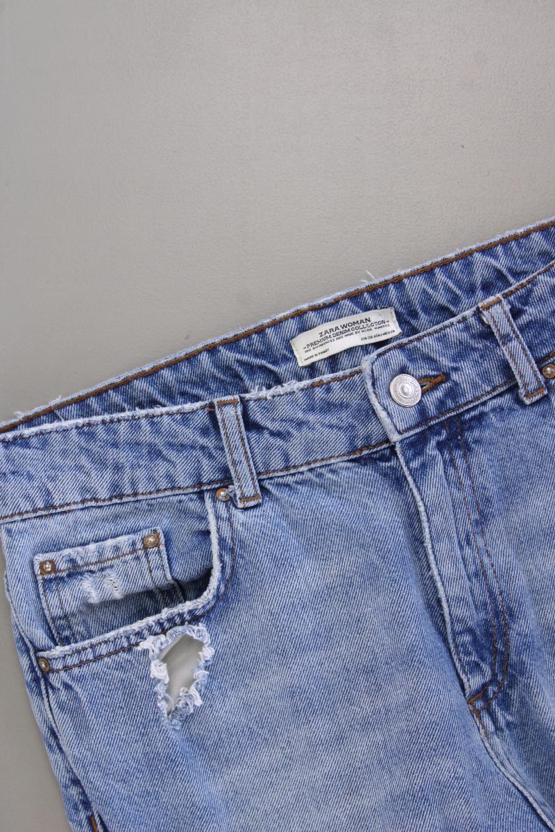 Zara Straight Jeans Gr. 38 blau