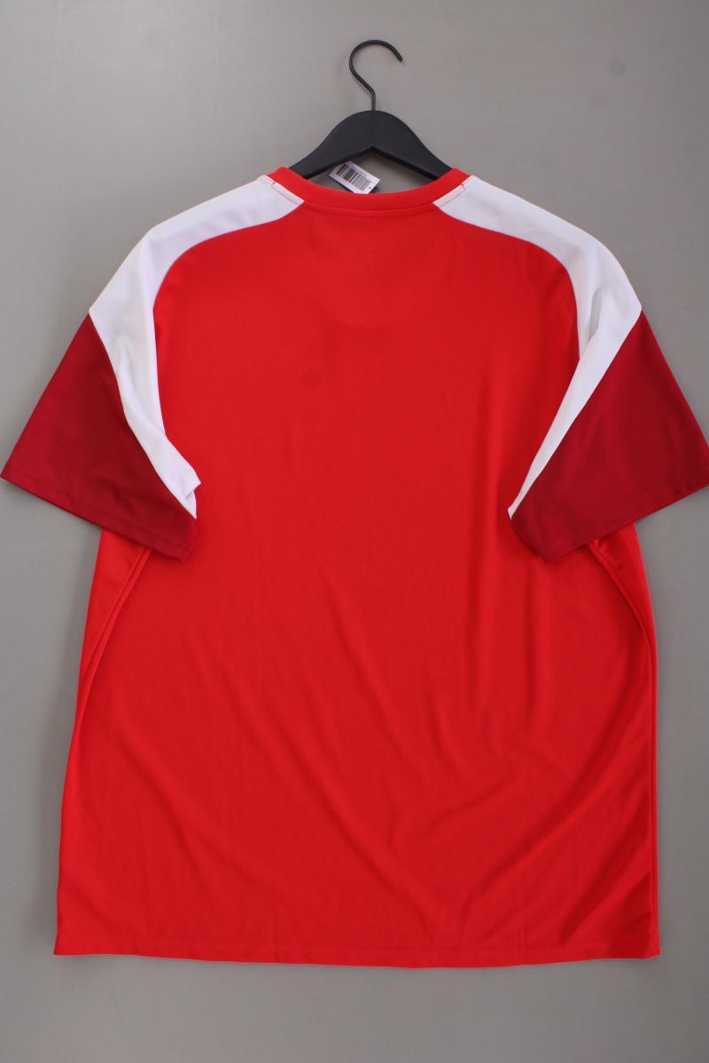 Puma Sportshirt für Herren Gr. XXL neuwertig Kurzarm rot