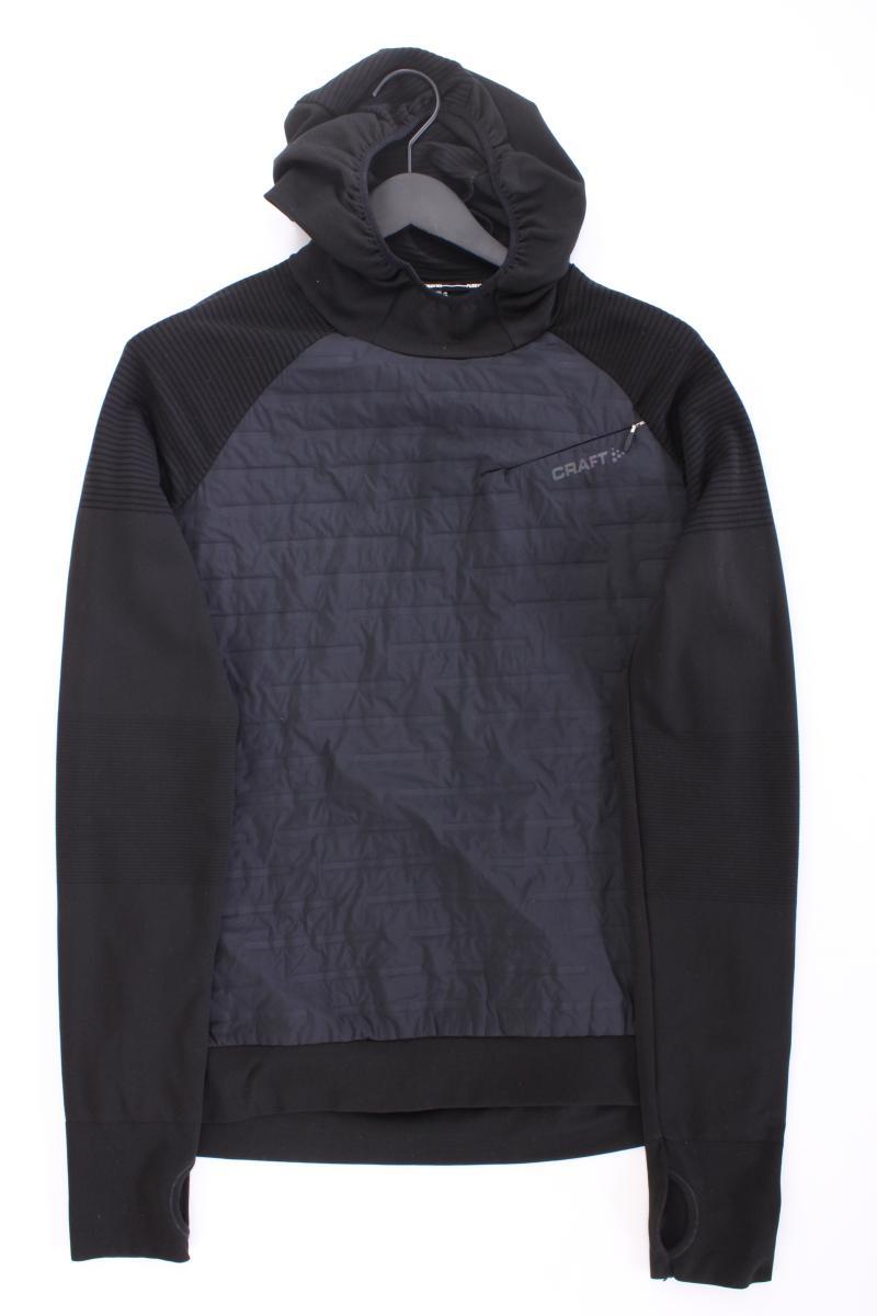 Craft Hoodie für Herren Gr. L neuwertig schwarz aus Polyester