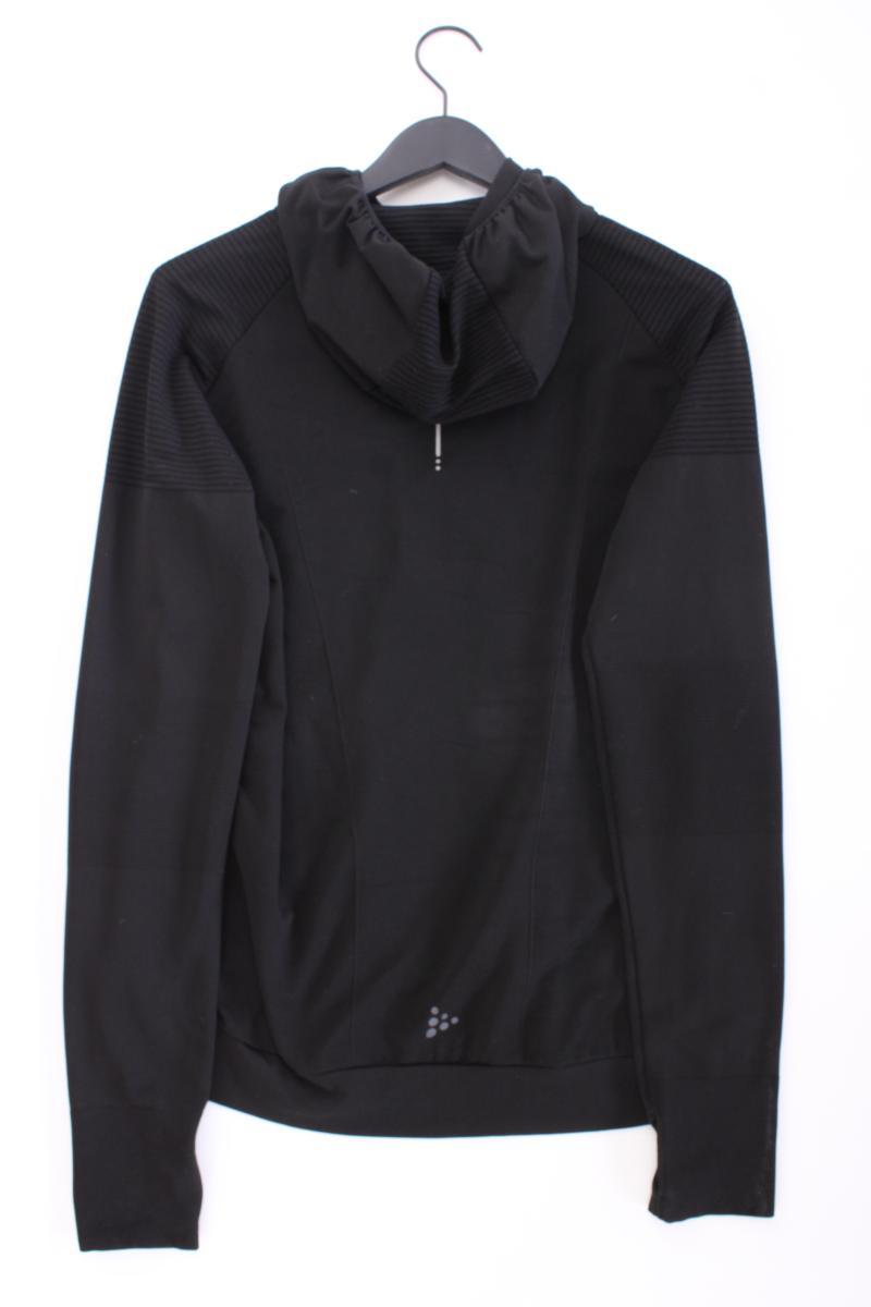 Craft Hoodie für Herren Gr. L neuwertig schwarz aus Polyester