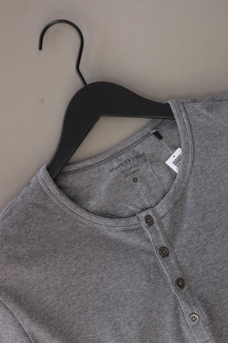 Marc O'Polo T-Shirt für Herren Gr. XXL Kurzarm grau aus Baumwolle