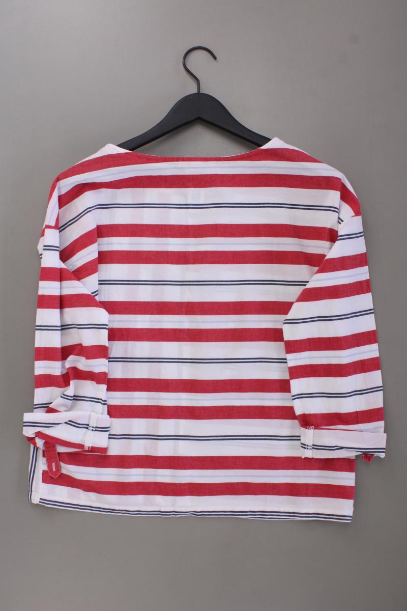 Esprit Oversize-Bluse Gr. 36 gestreift 3/4 Ärmel rot