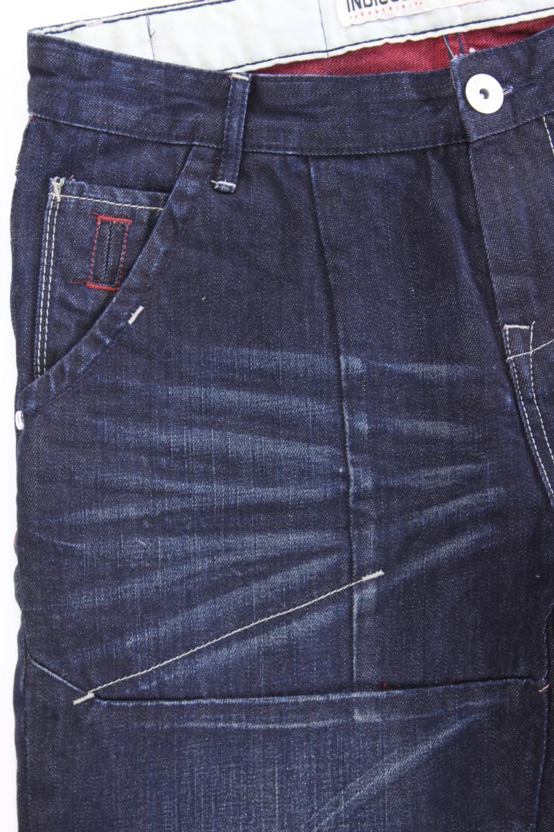Indicode Jeansshorts für Herren Gr. L blau aus Baumwolle