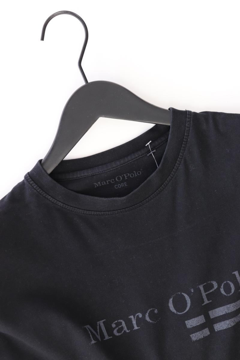 Marc O'Polo Longsleeve-Shirt für Herren Gr. XL Langarm schwarz aus Baumwolle