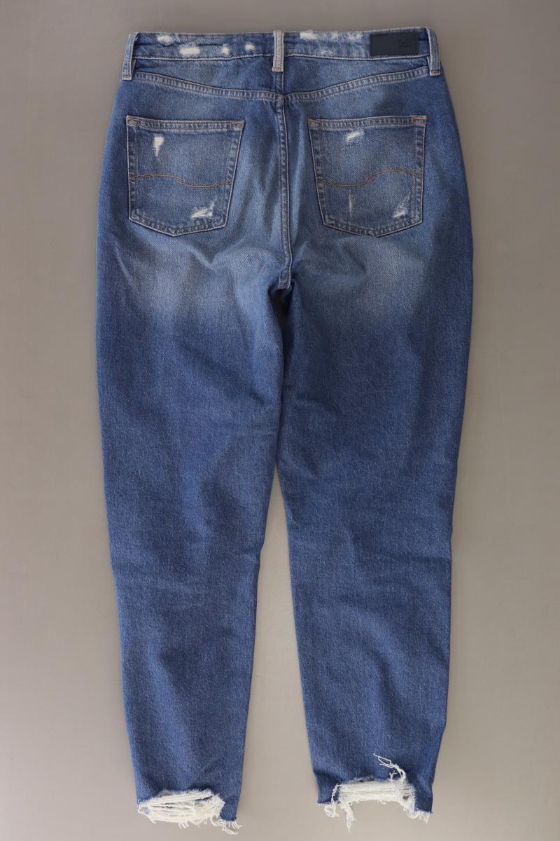 QS by s.Oliver Straight Jeans Gr. 38 blau aus Baumwolle