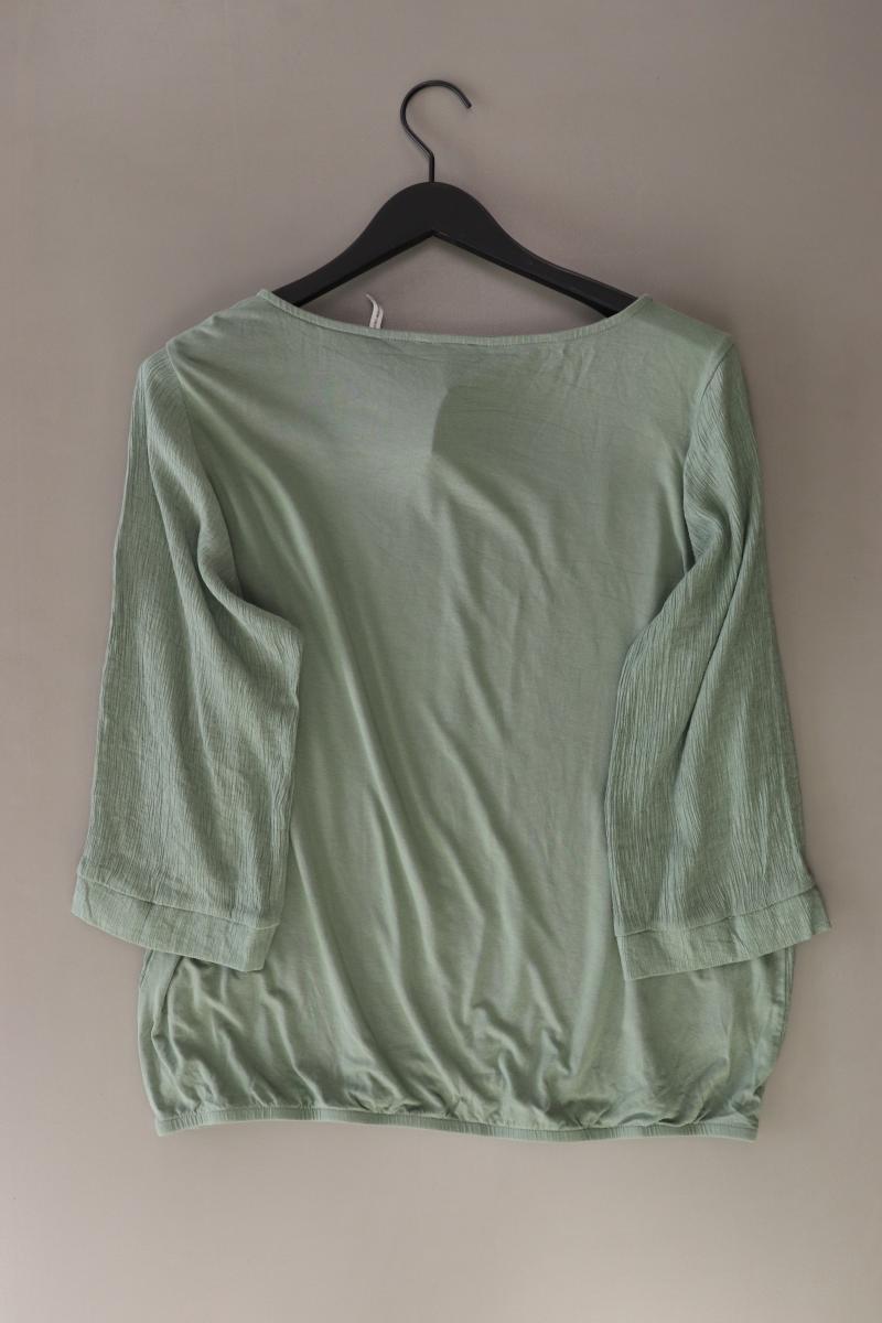 s.Oliver Regular Shirt Gr. 44 3/4 Ärmel grün aus Viskose