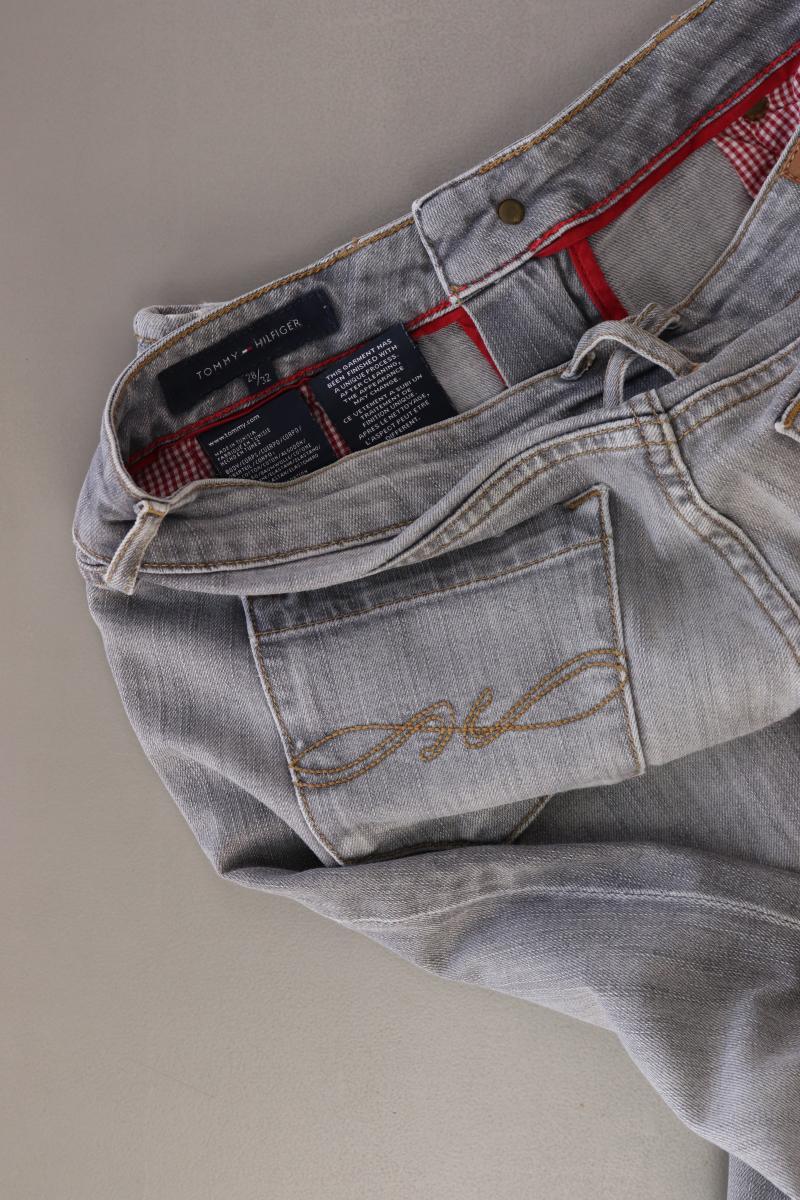 Tommy Hilfiger Straight Jeans Gr. w28/L32 grau aus Baumwolle