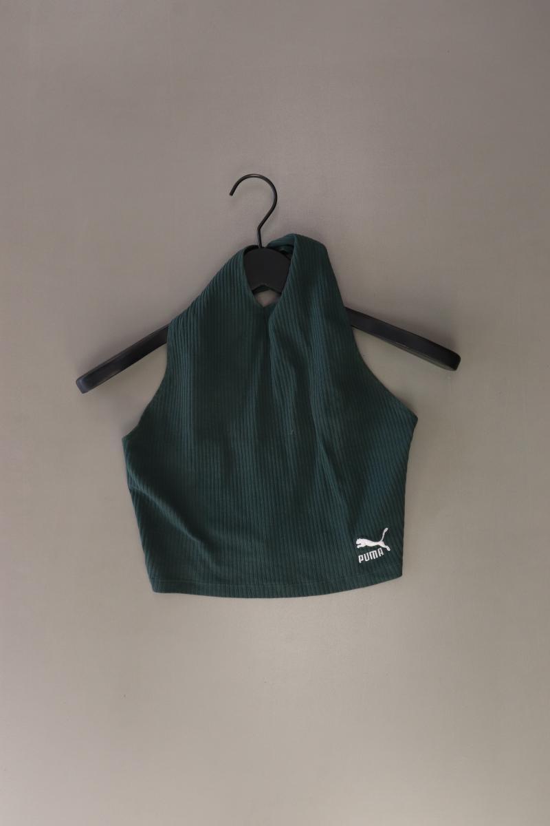 Puma Sporttop Gr. S grün aus Baumwolle