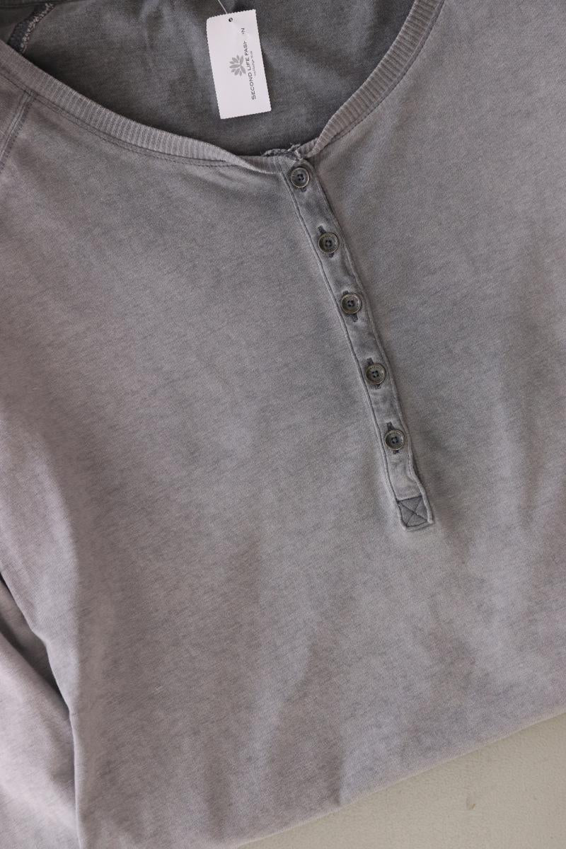 Esprit Longsleeve-Shirt Gr. S Langarm grau aus Baumwolle