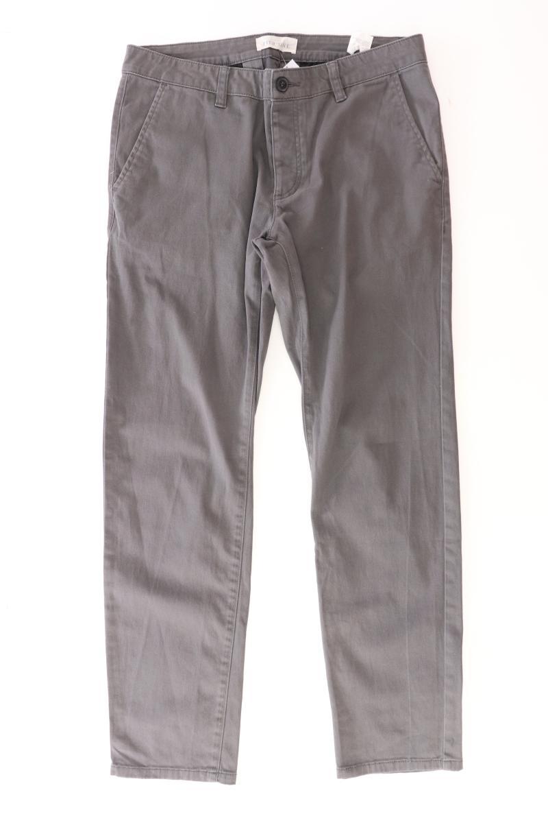 Pier One Hose für Herren Gr. W33 grau aus Baumwolle