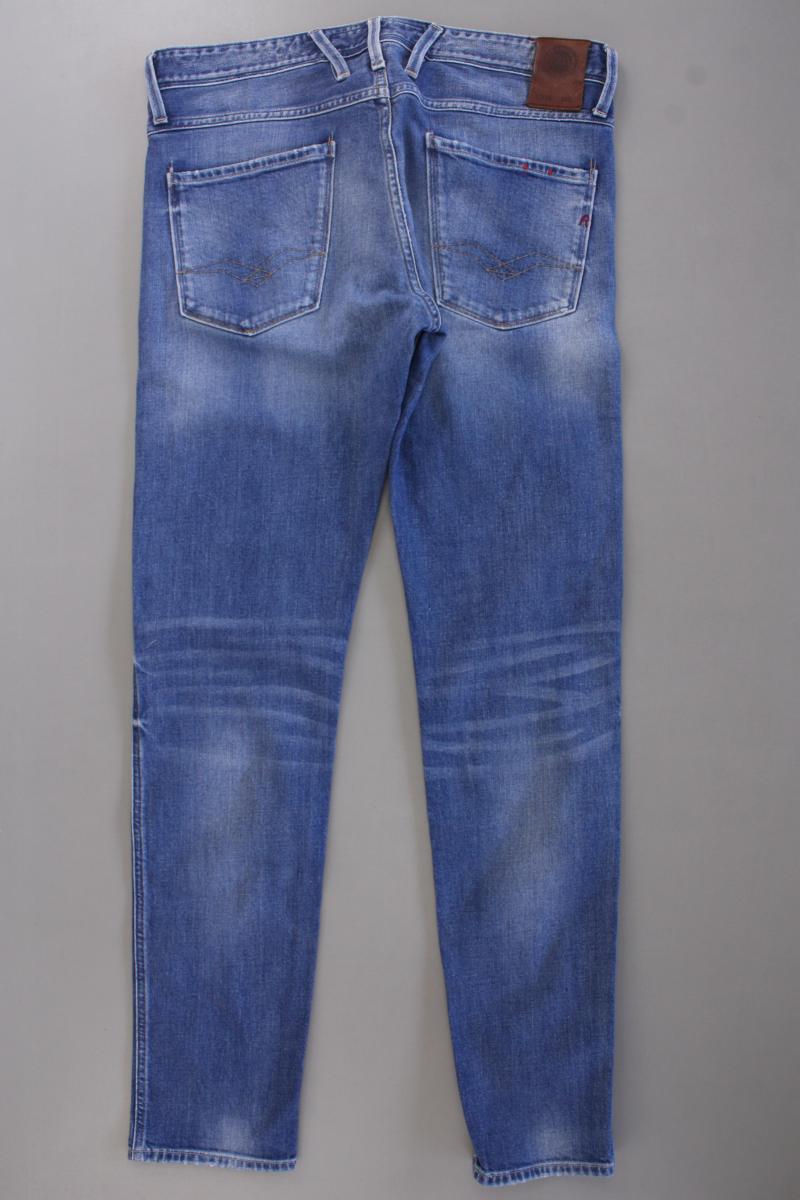 Replay Straight Jeans für Herren Gr. W33 blau