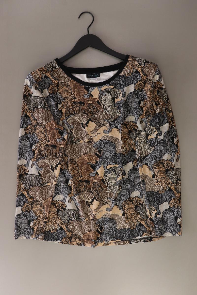 Longsleeve-Shirt Gr. 52 Langarm mehrfarbig aus Viskose