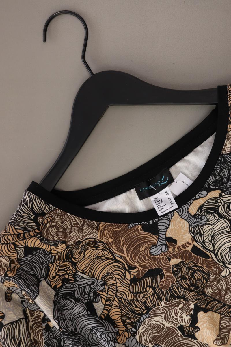Longsleeve-Shirt Gr. 52 Langarm mehrfarbig aus Viskose