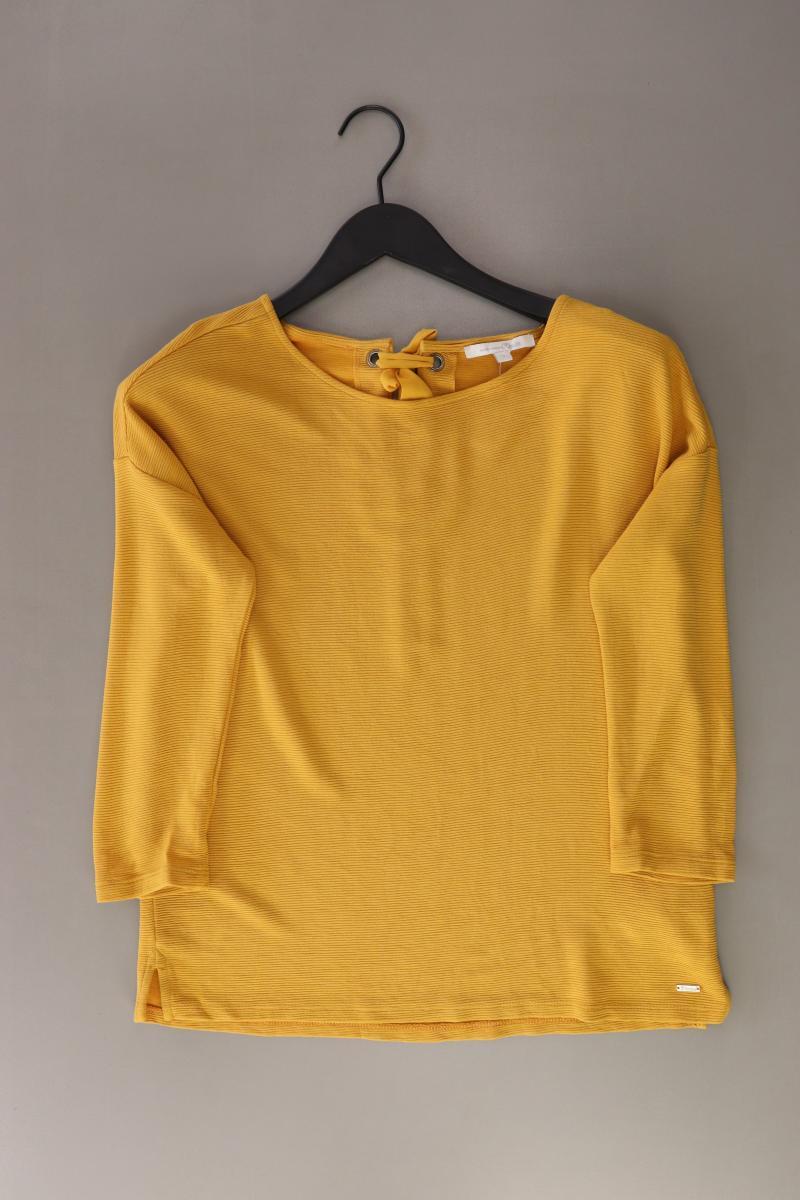 Tom Tailor (Denim) Feinstrickpullover Gr. S gelb aus Baumwolle
