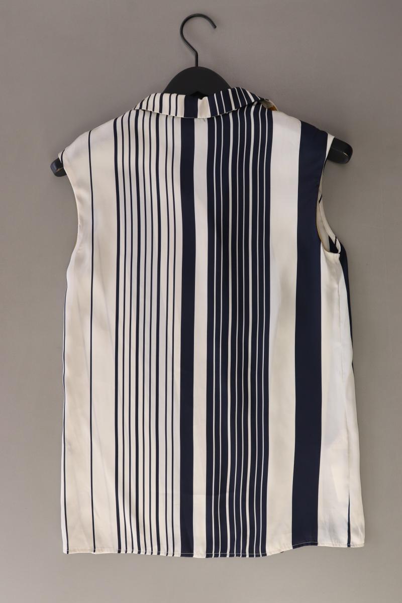 Mango Ärmellose Bluse Gr. XS gestreift mehrfarbig aus Polyester