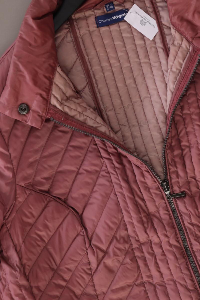 Charles Vögele Jacke Gr. 46 rosa aus Polyester