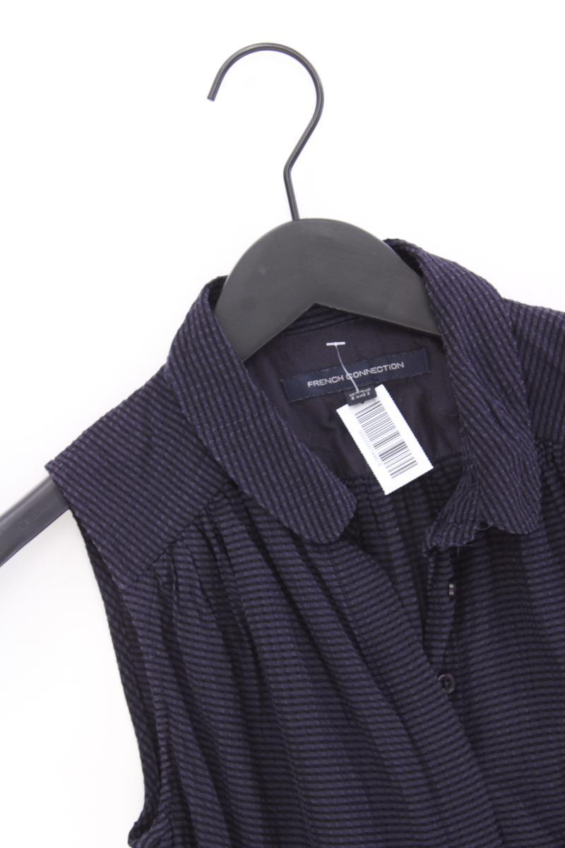 French Connection Midikleid Gr. UK 6 (XS) Ärmellos lila aus Viskose