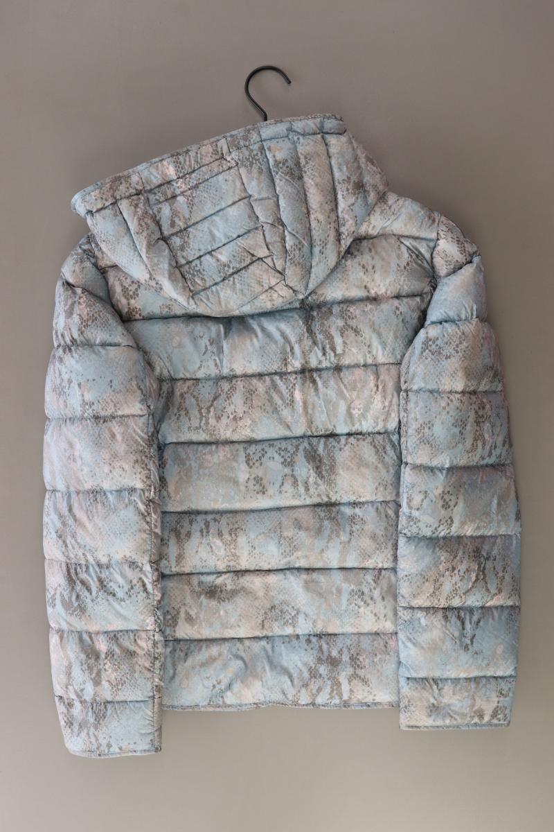 estelle jolie Daunenjacke Gr. 38 mit Tierdruck blau aus Polyester