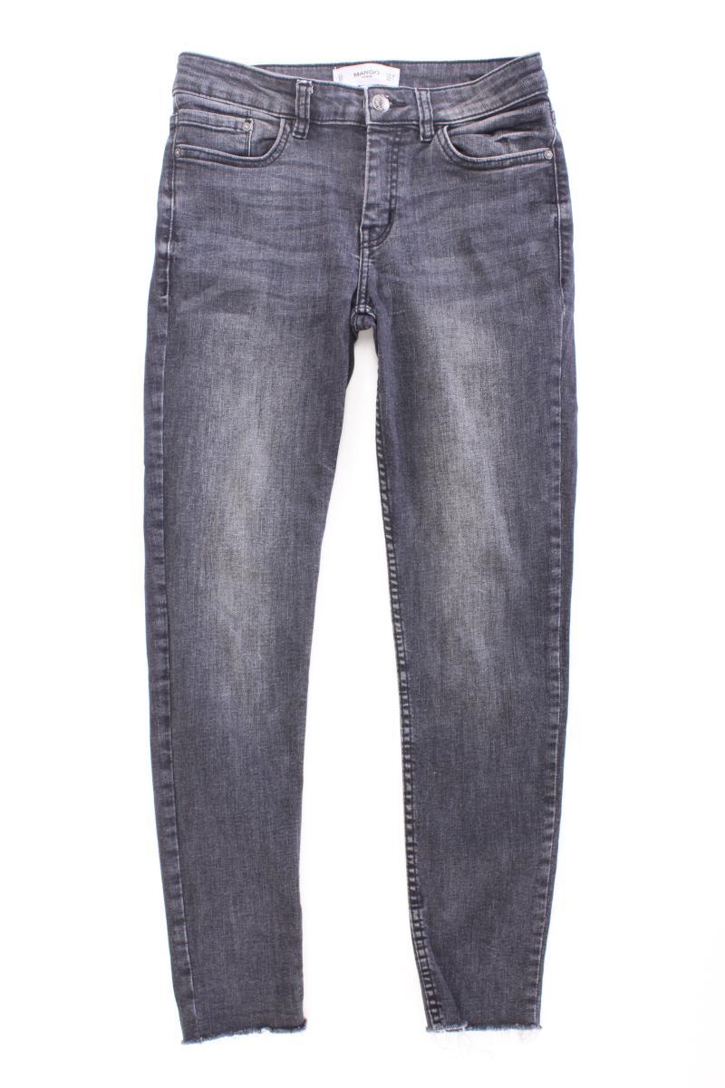 Mango Skinny Jeans Gr. 36 grau aus Baumwolle