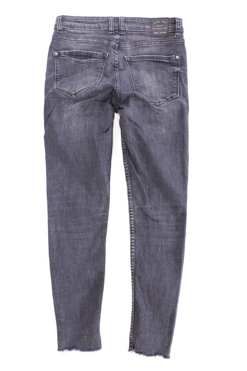 Mango Skinny Jeans Gr. 36 grau aus Baumwolle
