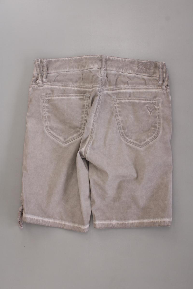 Marjo Shorts in Trachtenoptik Gr. 36 braun aus Baumwolle