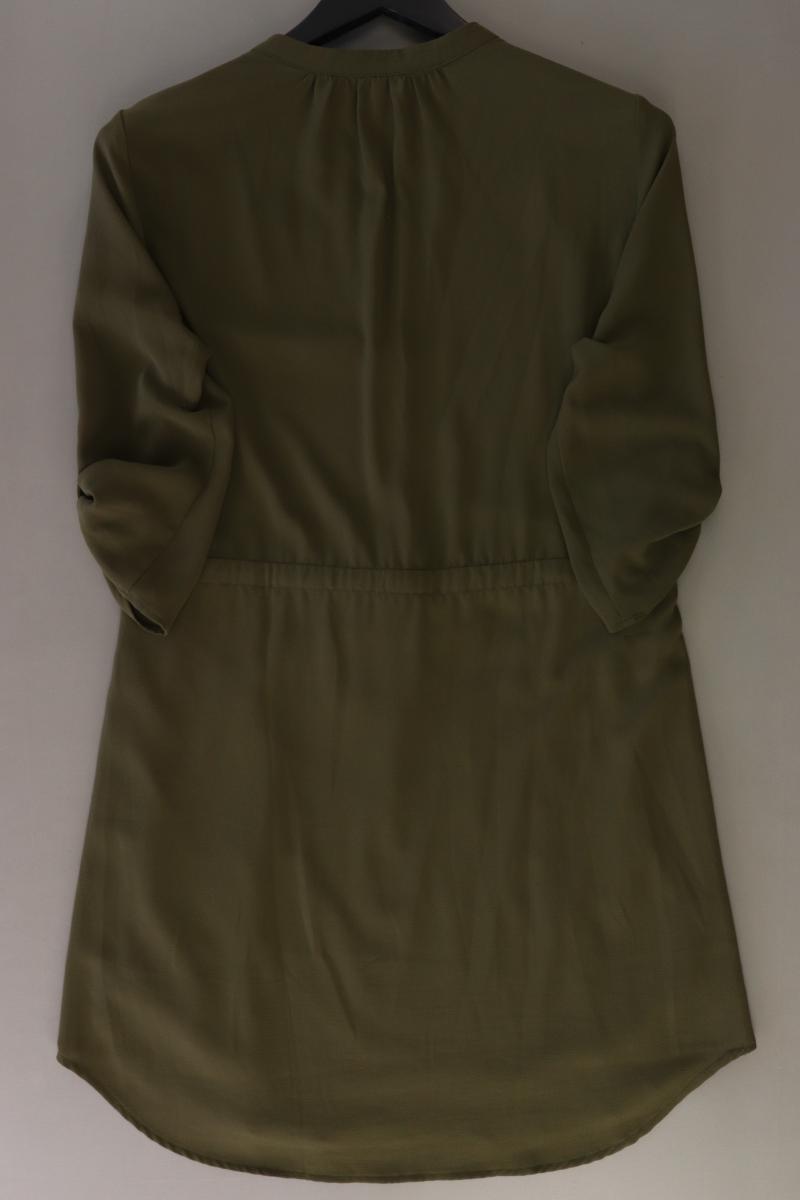 Stradivarius Midikleid Gr. M 3/4 Ärmel olivgrün aus Polyester