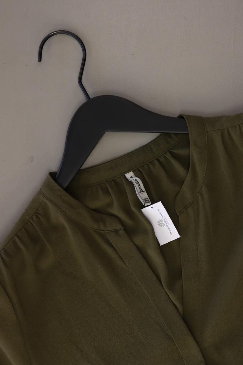 Stradivarius Midikleid Gr. M 3/4 Ärmel olivgrün aus Polyester