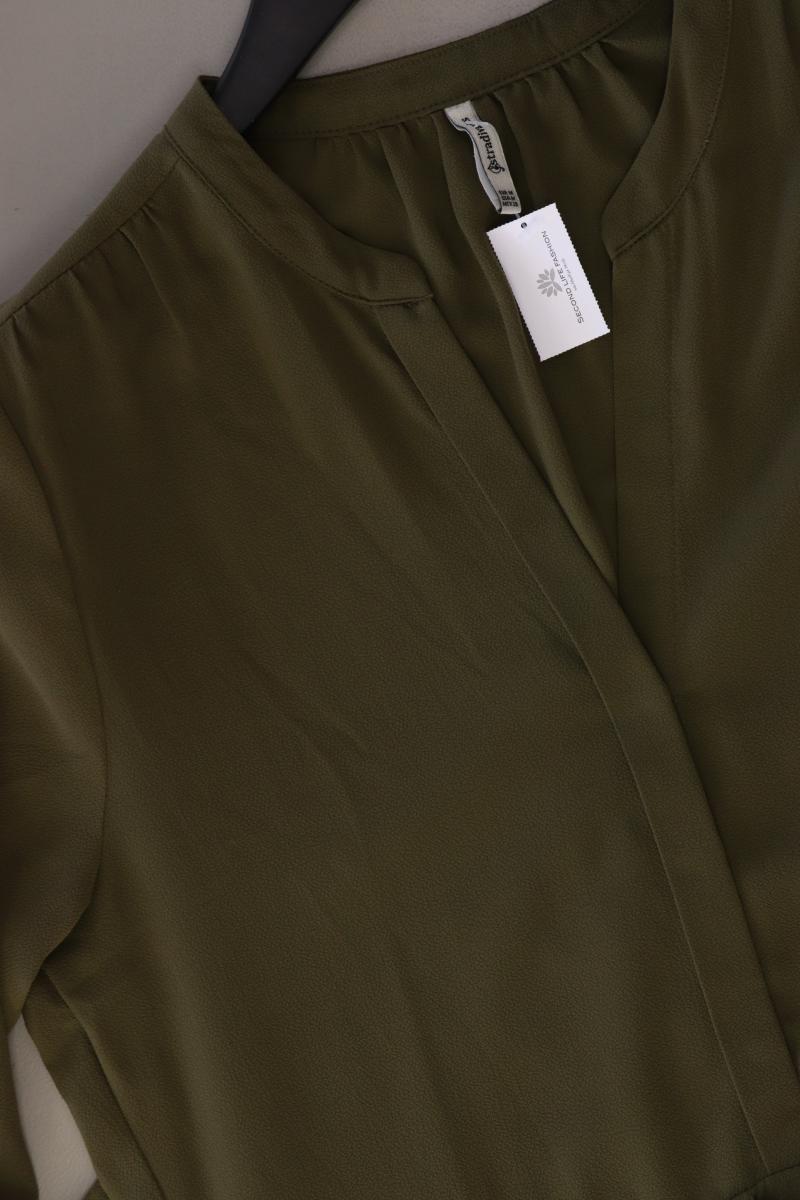 Stradivarius Midikleid Gr. M 3/4 Ärmel olivgrün aus Polyester