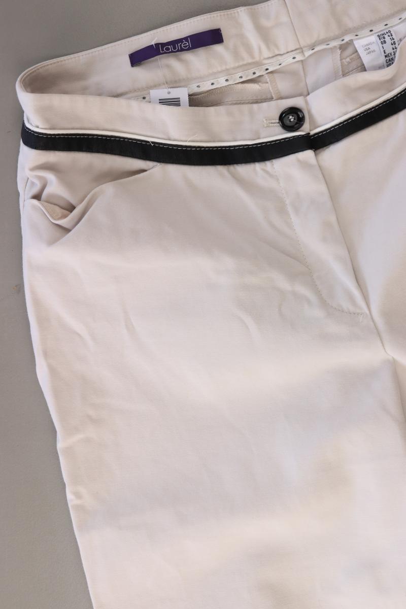 Laurèl Stoffhose Gr. 40 creme aus Baumwolle
